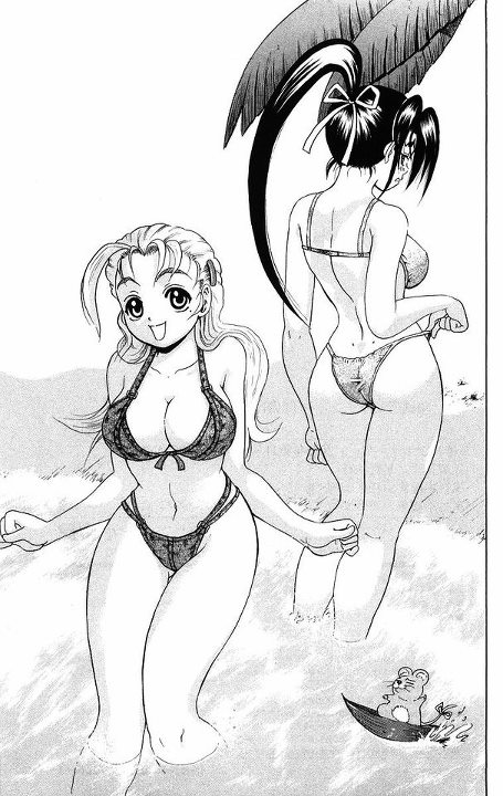 Miu and Shigure in Bikinis