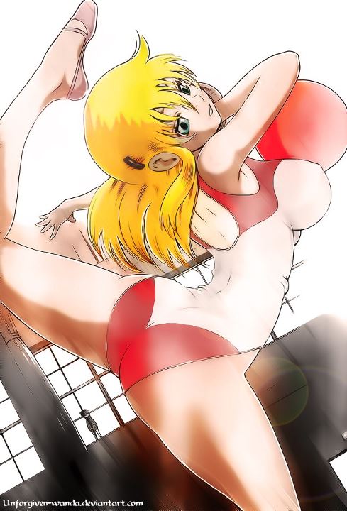 Miu Doing Gymnastics
