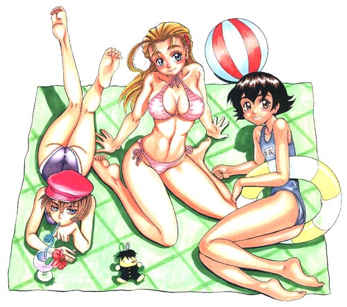 Tatakae! Volume 2 Cover Backside Illustration
