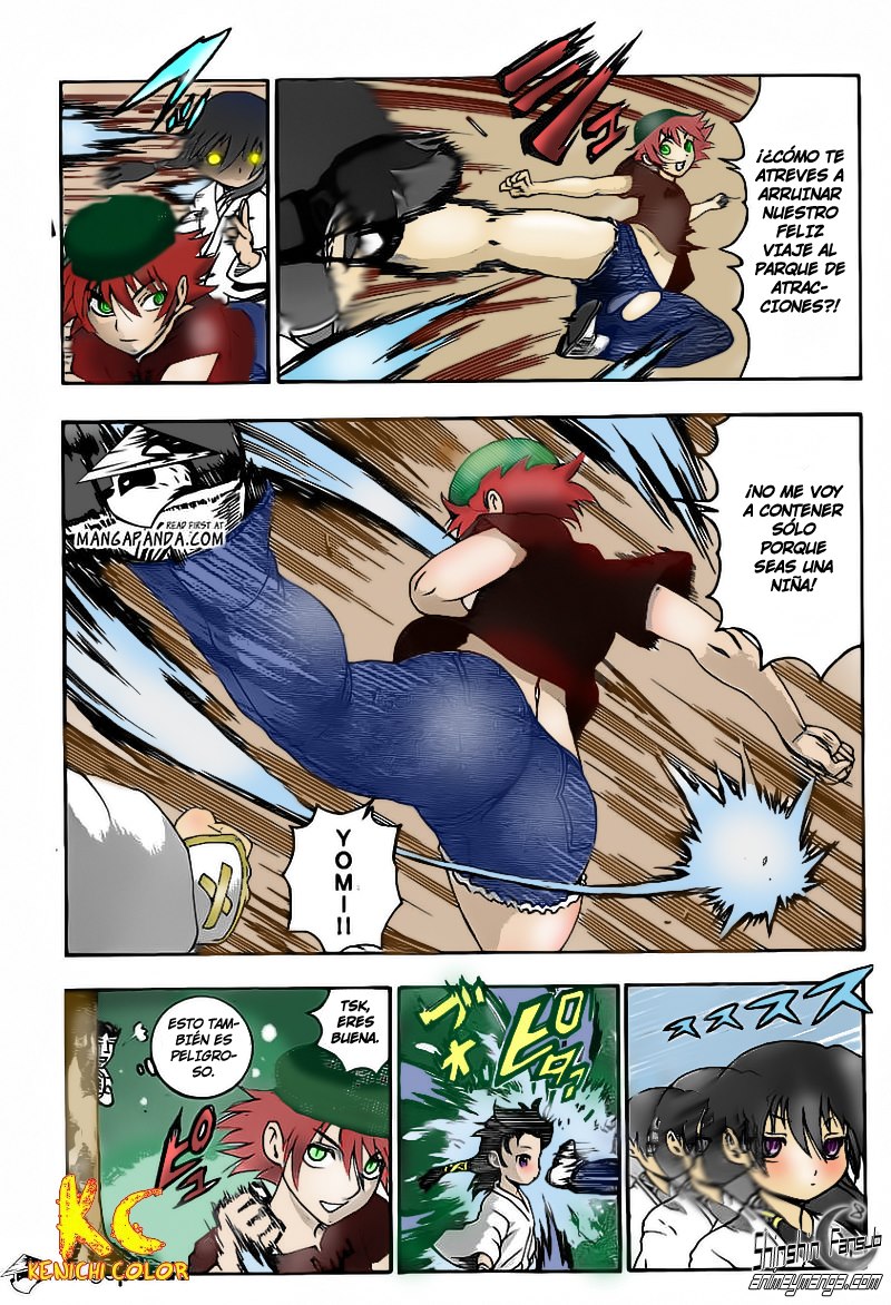 Chikage Easily Dodges Kisara's Kicks