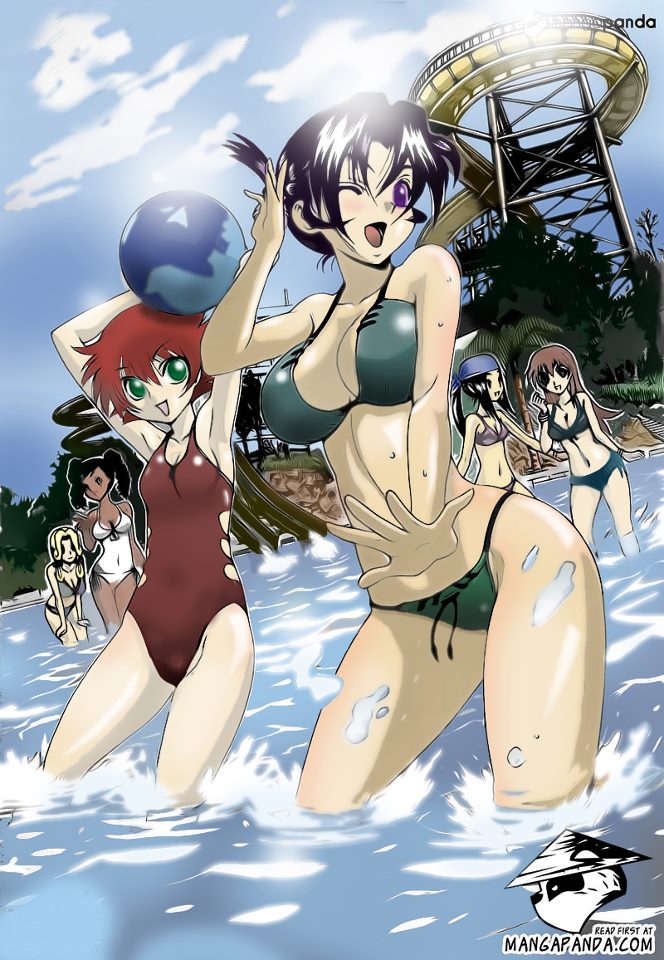 Shinpaku Alliance at the Amusement Park - Green Bikini
