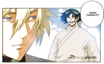 Akisame Calls Out to Saiga