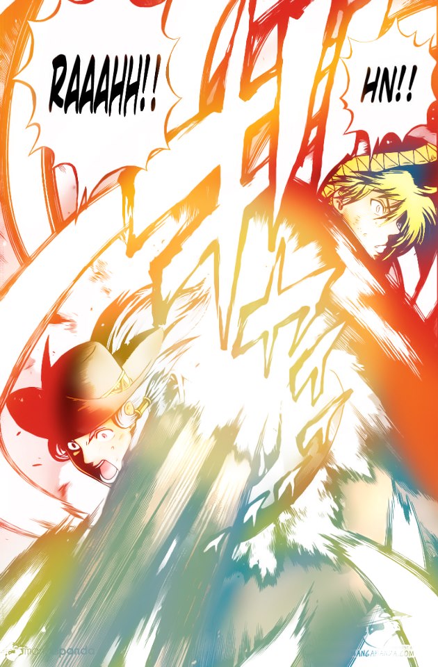 Natsu and Sieg Attack Each Other at the Same Time