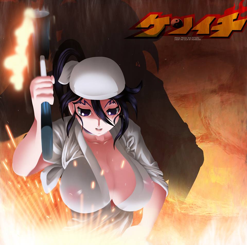 Shigure Working Hard for the Shinpaku Alliance