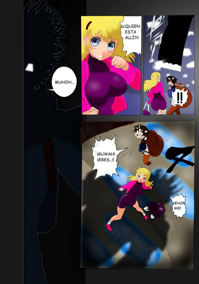 Sai Sneaks up on Miu and Kenichi
