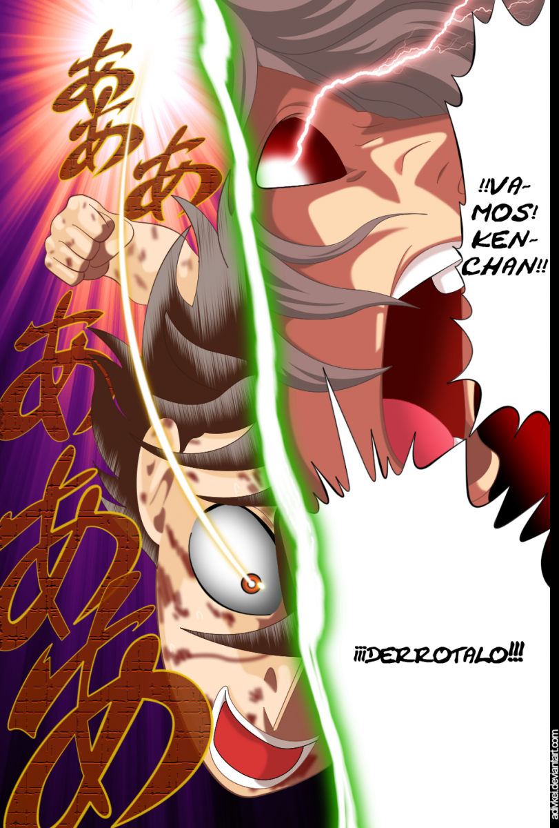 "Come on, Ken-chan!! Beat him!!!"