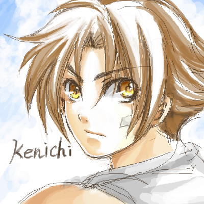 Kenichi Head Detail