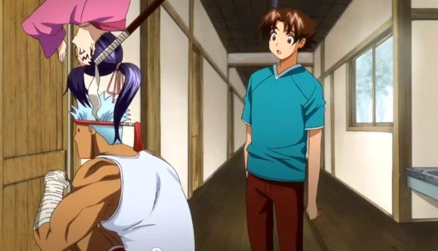 Shigure and Apachai Spy on Sakaki's Meeting