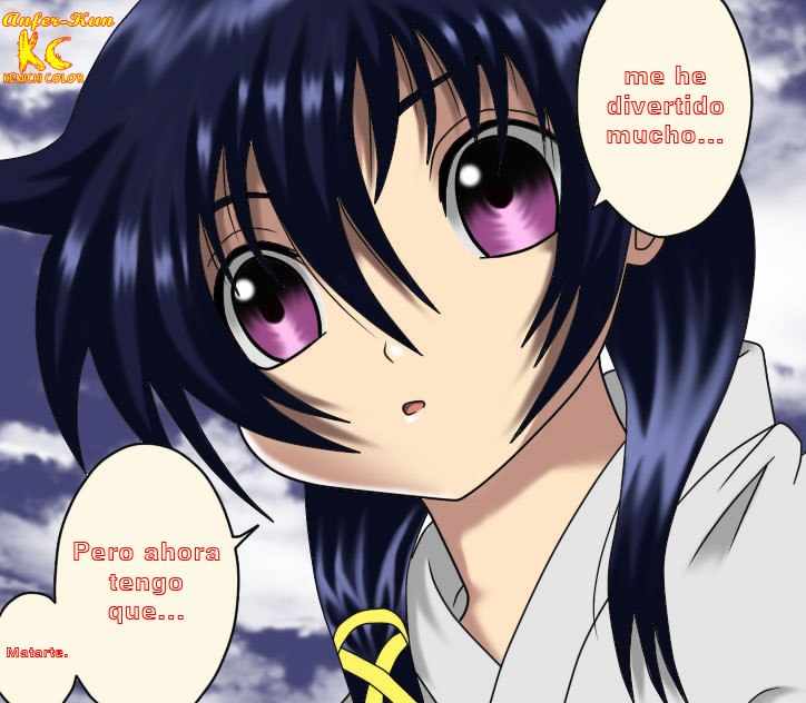 "I had fun... but now I have to... kill you."